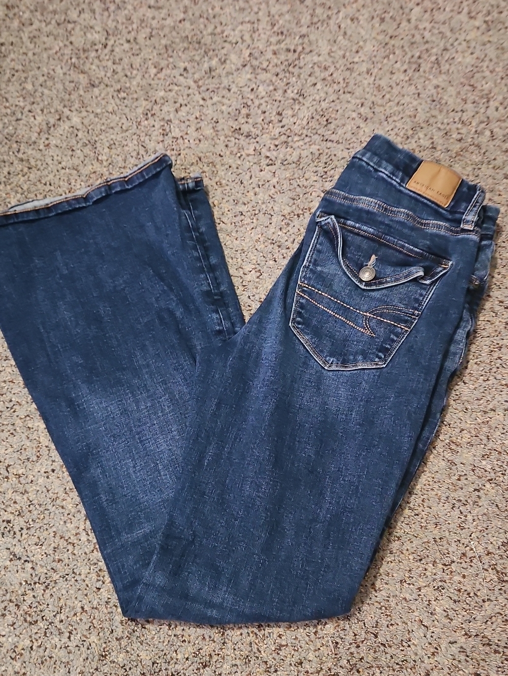 American Eagle Outfitters Dark Blue Denim Jeans